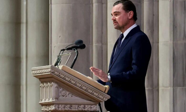 See Leonardo DiCaprio, others at Jane Goodall's Washington funeral