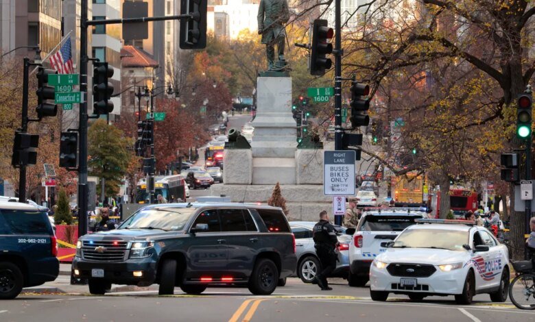 See emergency response in DC after 2 National Guard troops shotPolitics