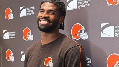 Shedeur Sanders spends Thanksgiving giving back as he hands out food, hope and time to families in need