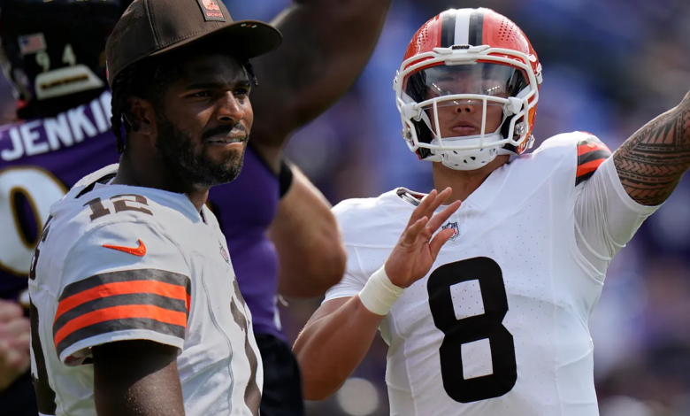 Shedeur Sanders will leave the Cleveland Browns without ever getting a real chance; Kevin Stefanski could be out as well