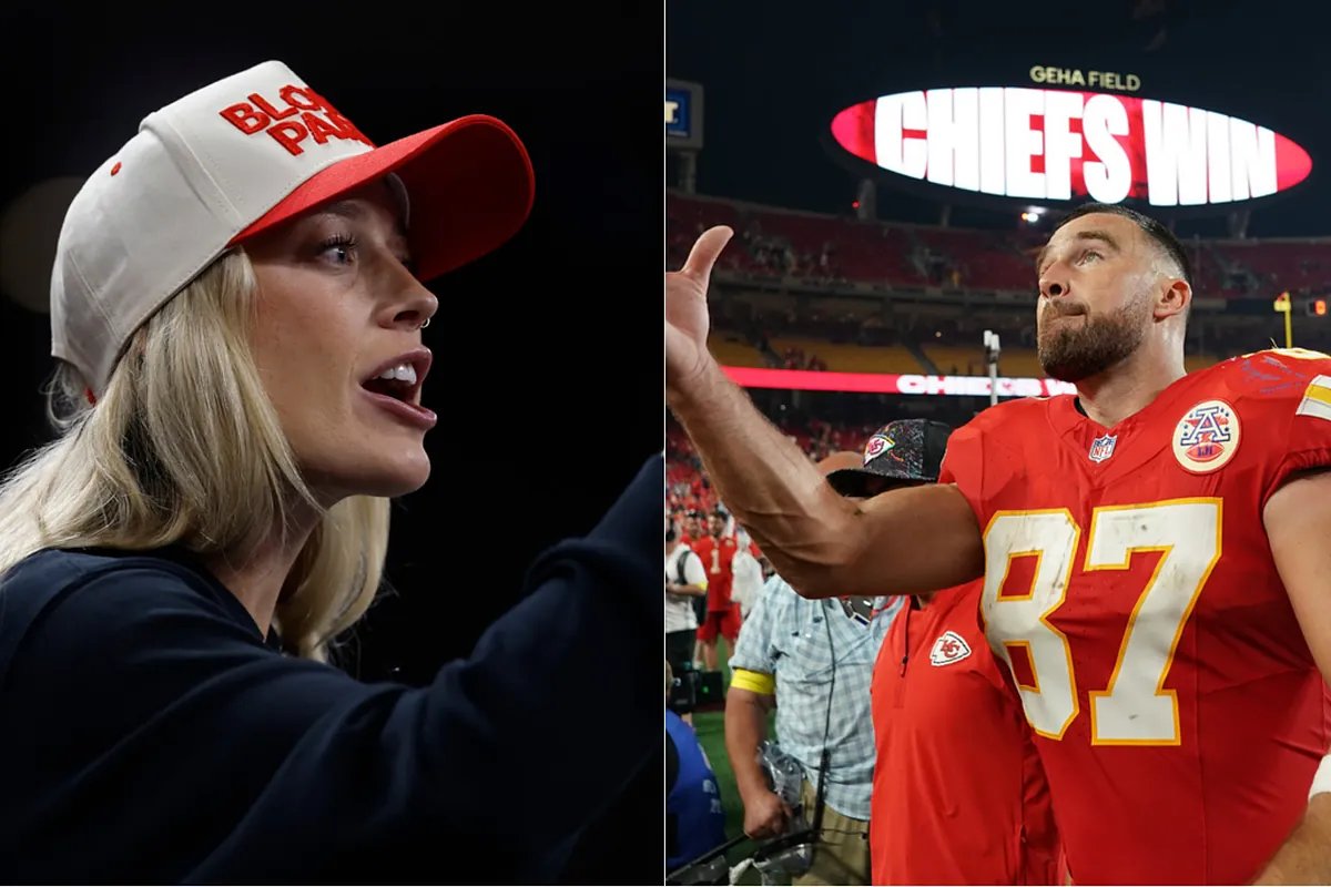 Sophie Cunningham outside Kelce's Creations