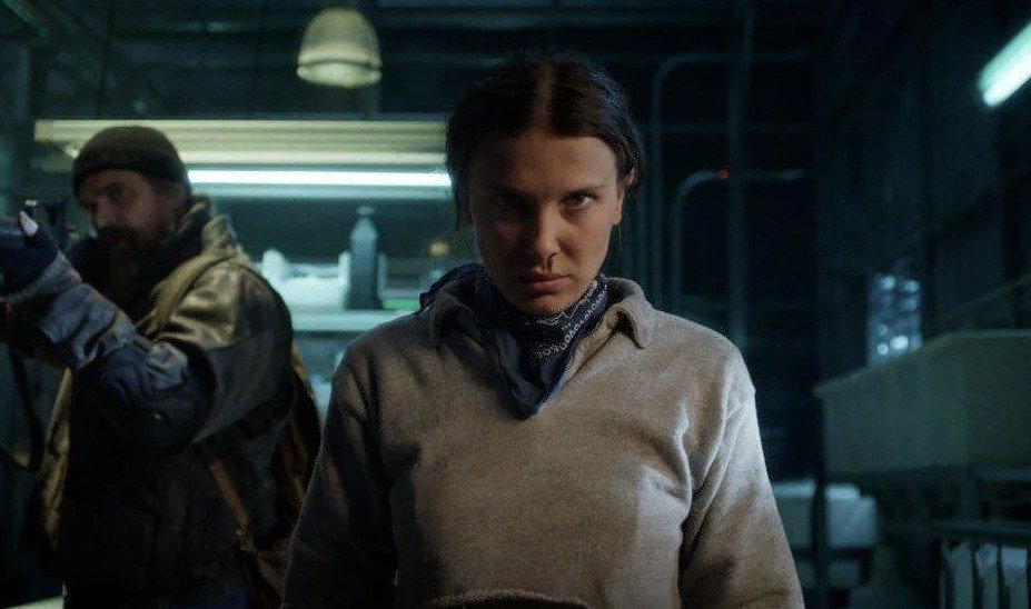 Eleven using her powers.