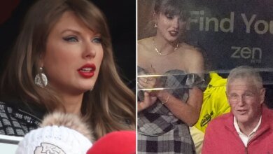 Taylor Swift's dad wins over fans at Chiefs games with a touching gesture