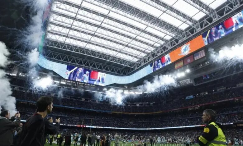 The NFL, record-breaking at the Bernabeu: average of 5.9 million viewers and peaks of eight