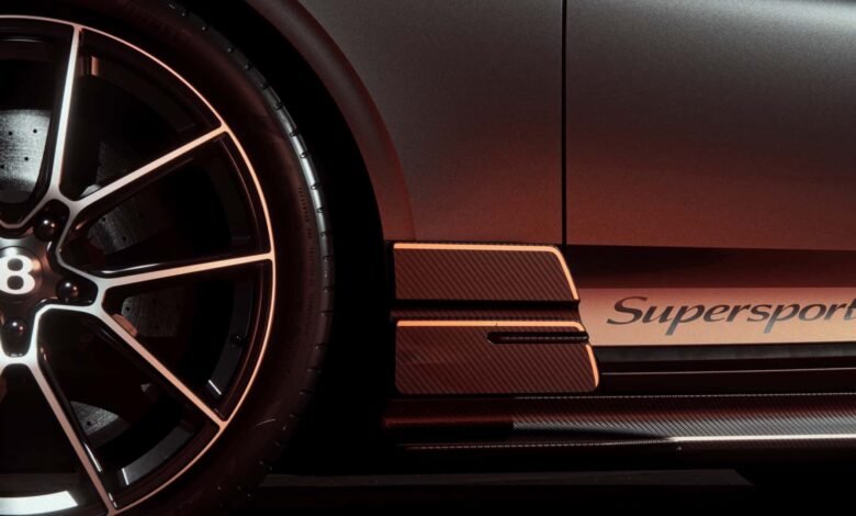 The New Bentley Continental GT Supersports Will Be Ultra Light and Rear-Wheel Drive
