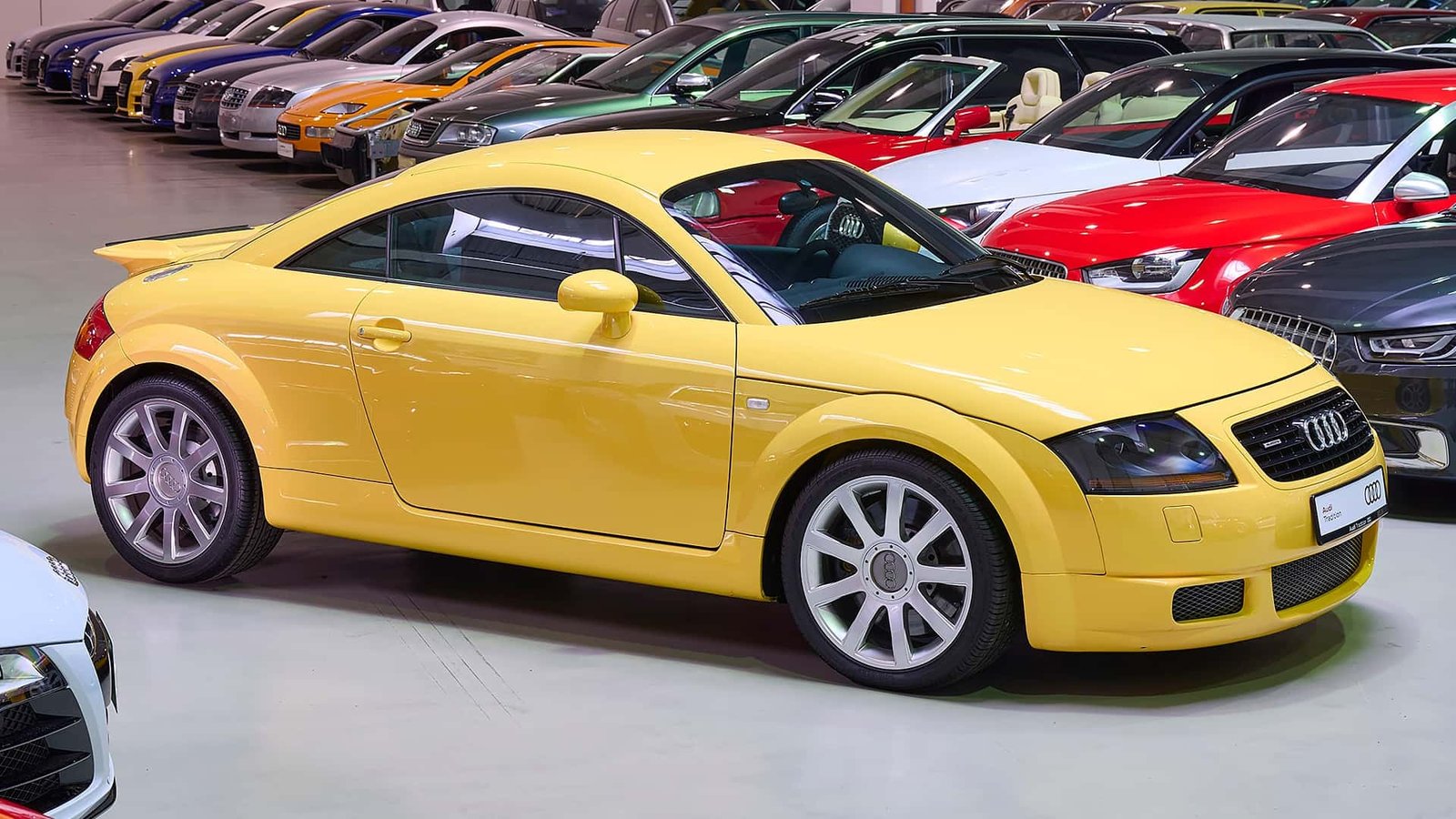 Audi TT Restomod with electric drivetrain.