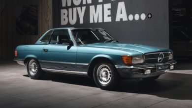 This Pristine Mercedes SL Was Uncovered After 42 Years In Storage
