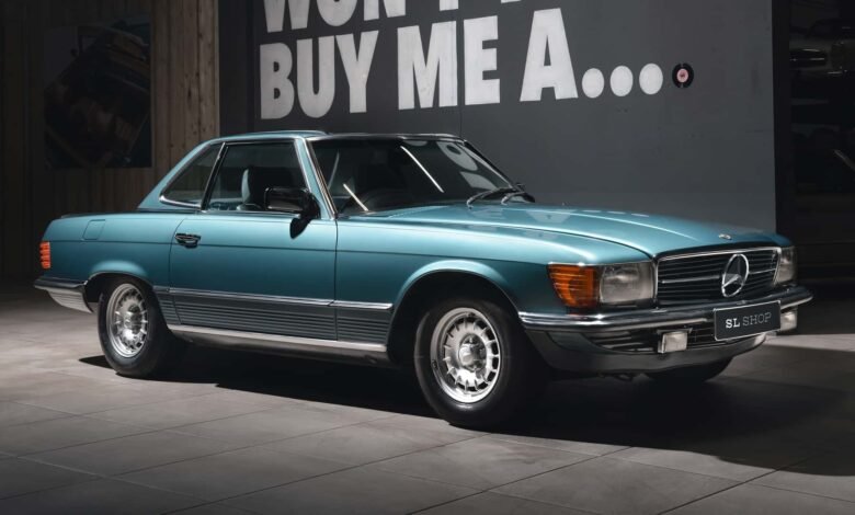 This Pristine Mercedes SL Was Uncovered After 42 Years In Storage