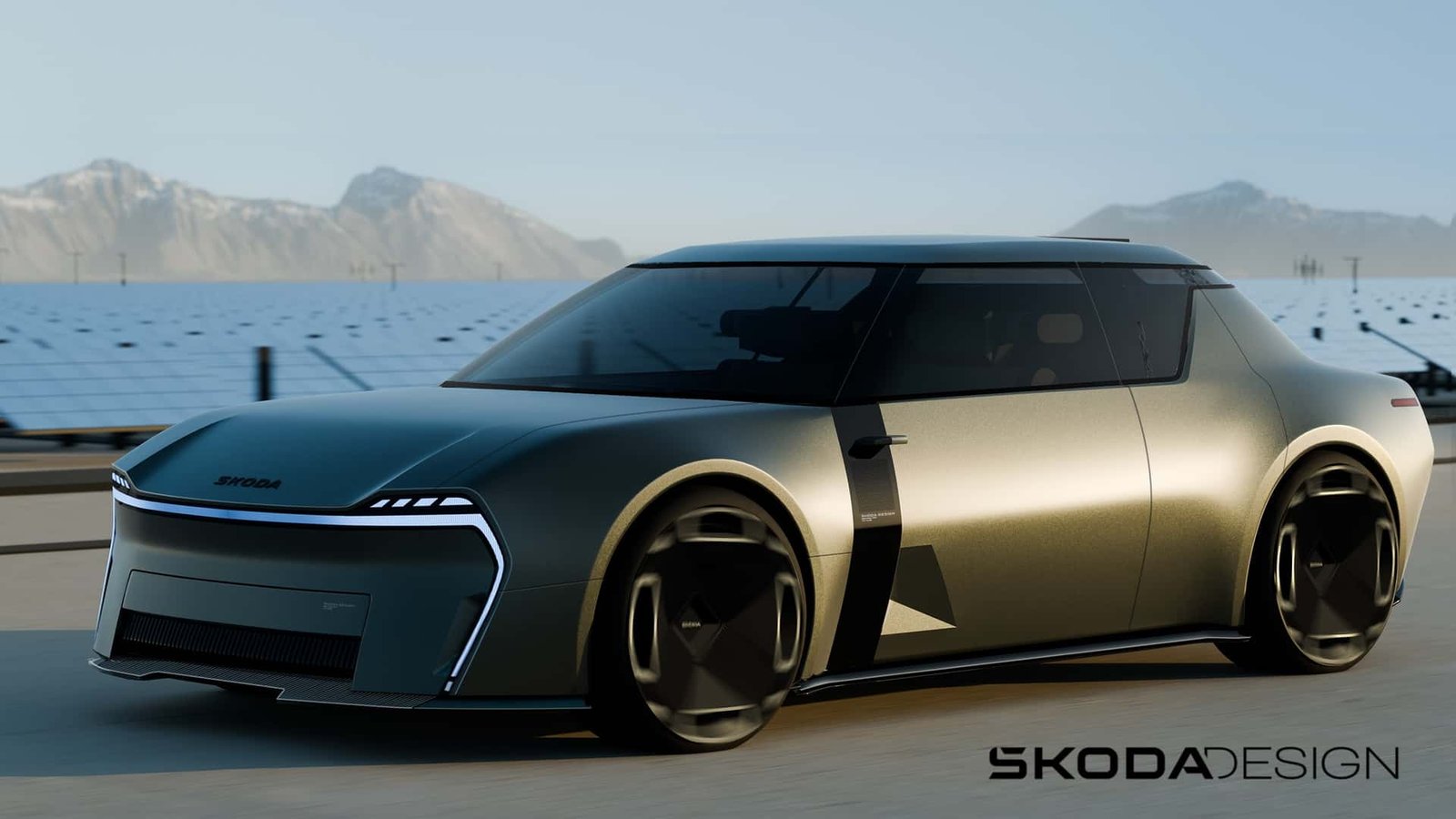 Skoda 1000 MBX Reimagined Concept Sketch