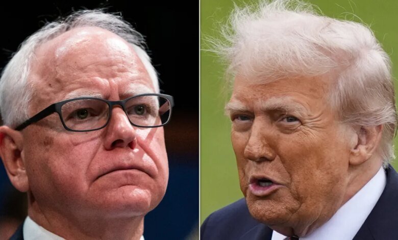 Tim Walz Hits Back At Trump's Shocking Slur With Pointed 4-Word Challenge