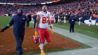 Travis Kelce sends a strong message to the Denver Broncos during his trip to New York; the Kansas City Chiefs are fighting for their lives