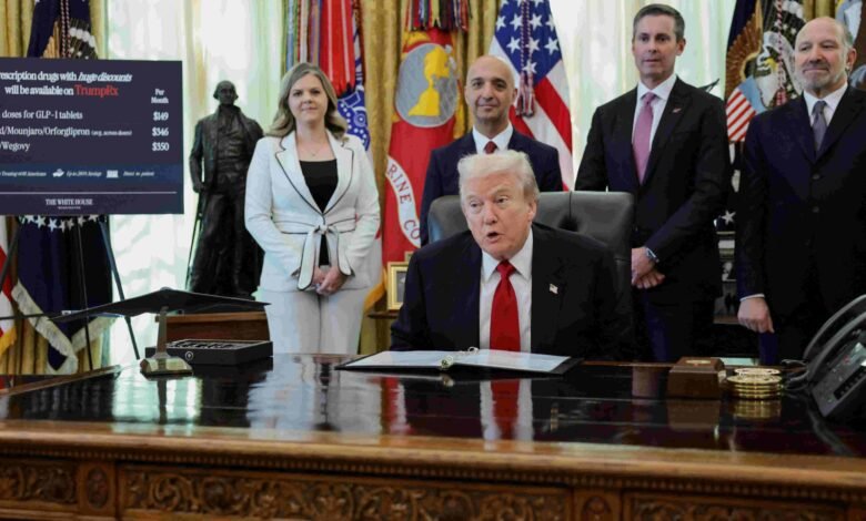 Trump announces weight-loss drugs cost cutsPolitics