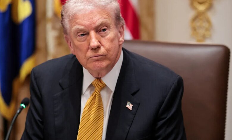 Trump approval rating falls in new poll, Democrats' 2026 stock rises