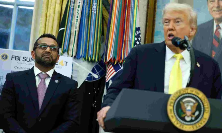 Trump backs Kash Patel as FBI directorPolitics