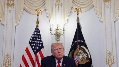 Trump calls reporter stupid in Thanksgiving exchange on DC shooting