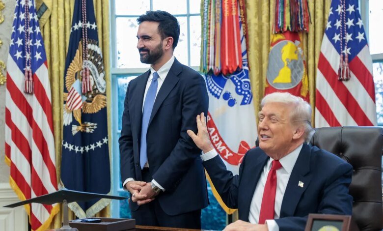 Trump follows friendly Mamdani meeting with photo spread