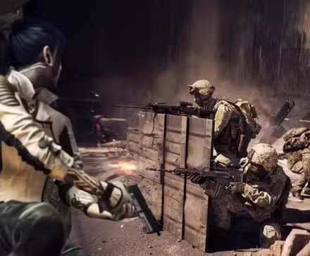 A close-up of a Valve Steam Controller, highlighting its unique trackpads and button layout, a key component of the Steam Machine experience.