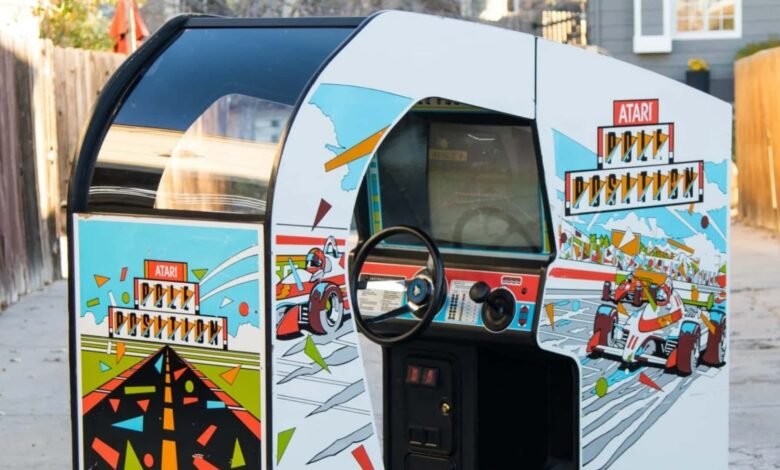 You Need This Atari Pole Position Arcade for Your Game Room