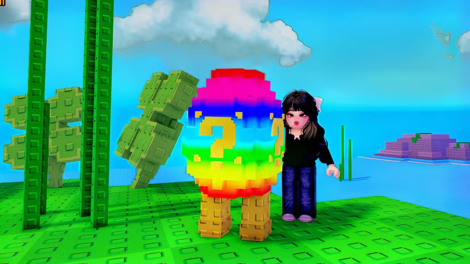 A collage of social media posts and news headlines protesting the Roblox ban.