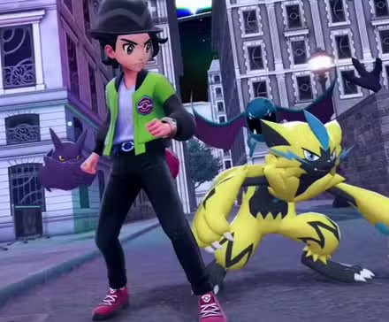 Close-up of a new weapon skin featuring intricate designs and glowing effects.