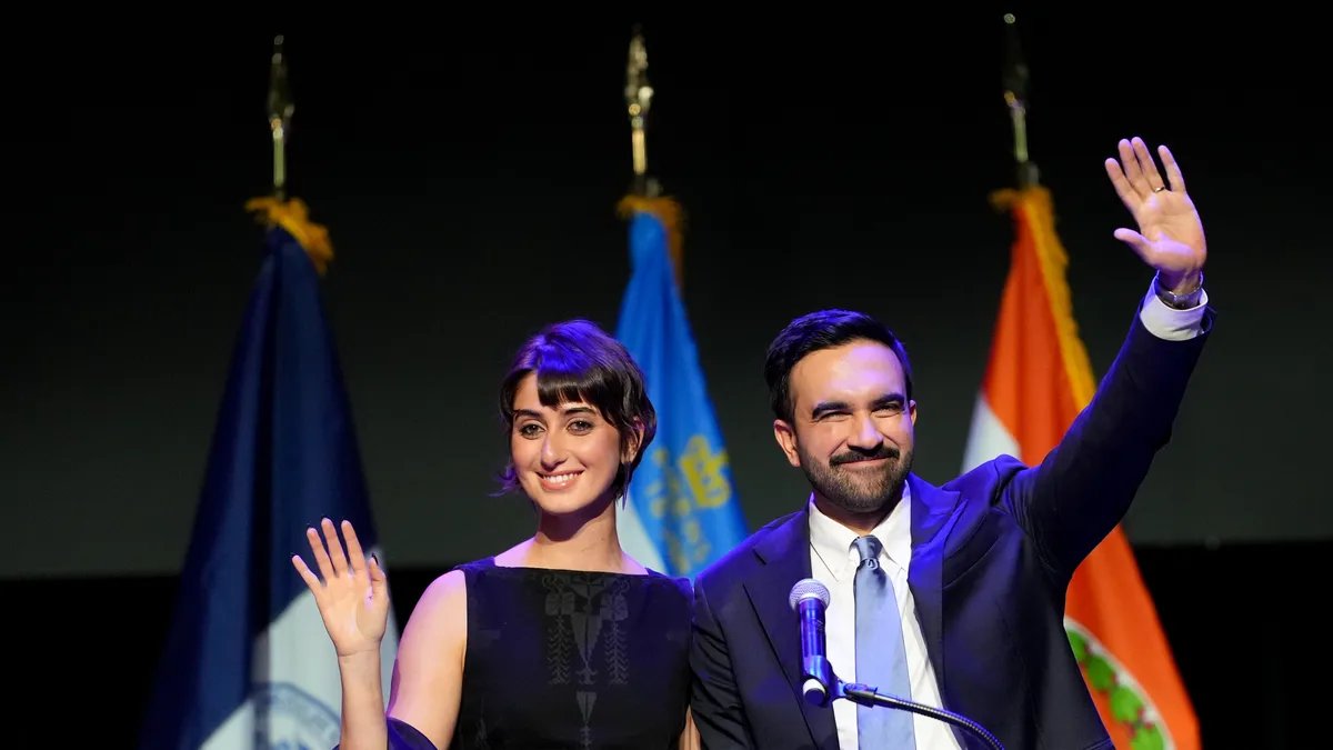 Rama Duwaji: NYC's Youngest First Lady Takes the Stage Rama Duwaji, NYC's First Lady, engaging with community members at a public event.