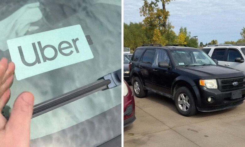 ‘Ford Should Put This in the Museum:’ Junkyard Worker Gets Ford Escape With Almost 600,000 Miles. Then He Peels Back Paint Layers