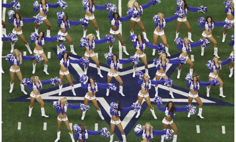 Dallas Cowboys Cheerleaders spread holiday cheer with a festive Christmas pajama party
