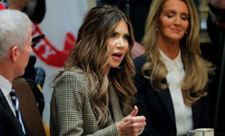 2 million fewer undocumented immigrants under Trump, Noem says