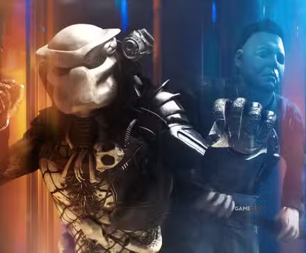 Game developers at a studio, potentially working on Call of Duty.