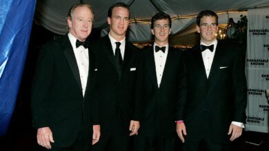 Archie and Olivia Manning reveal the secrets of raising their three children: Cooper taught Peyton to relax