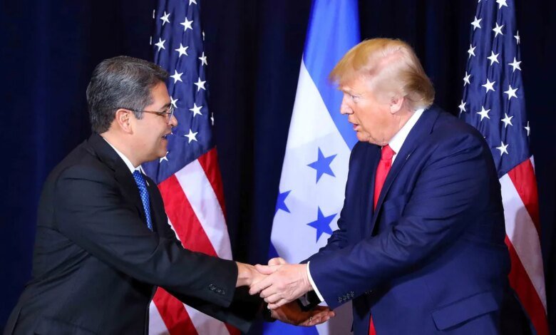 Donald Trump pardons former Honduran President Juan Orlando Hernandez