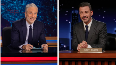 Kimmel, Jon Stewart lay into Trump over Tim Walz insult, MRI scan