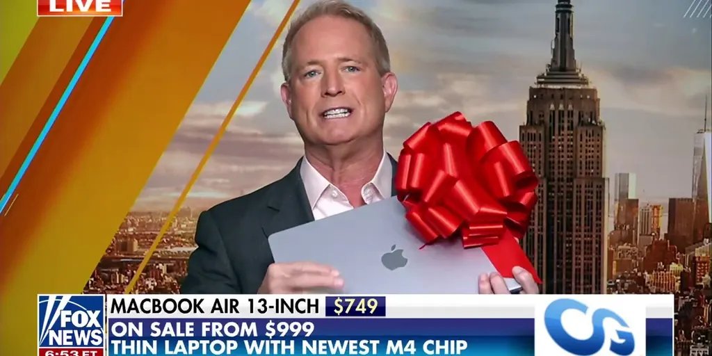 Kurt Knutsson, 'CyberGuy', speaking into a microphone at a tech conference.