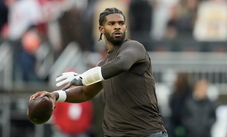 Shedeur Sanders fires back at reporter after tense Week 13 matchup against the 49ers
