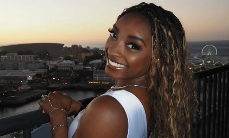 Simone Biles goes wild with a tequila bottle in hand turning her private jet trip into a party