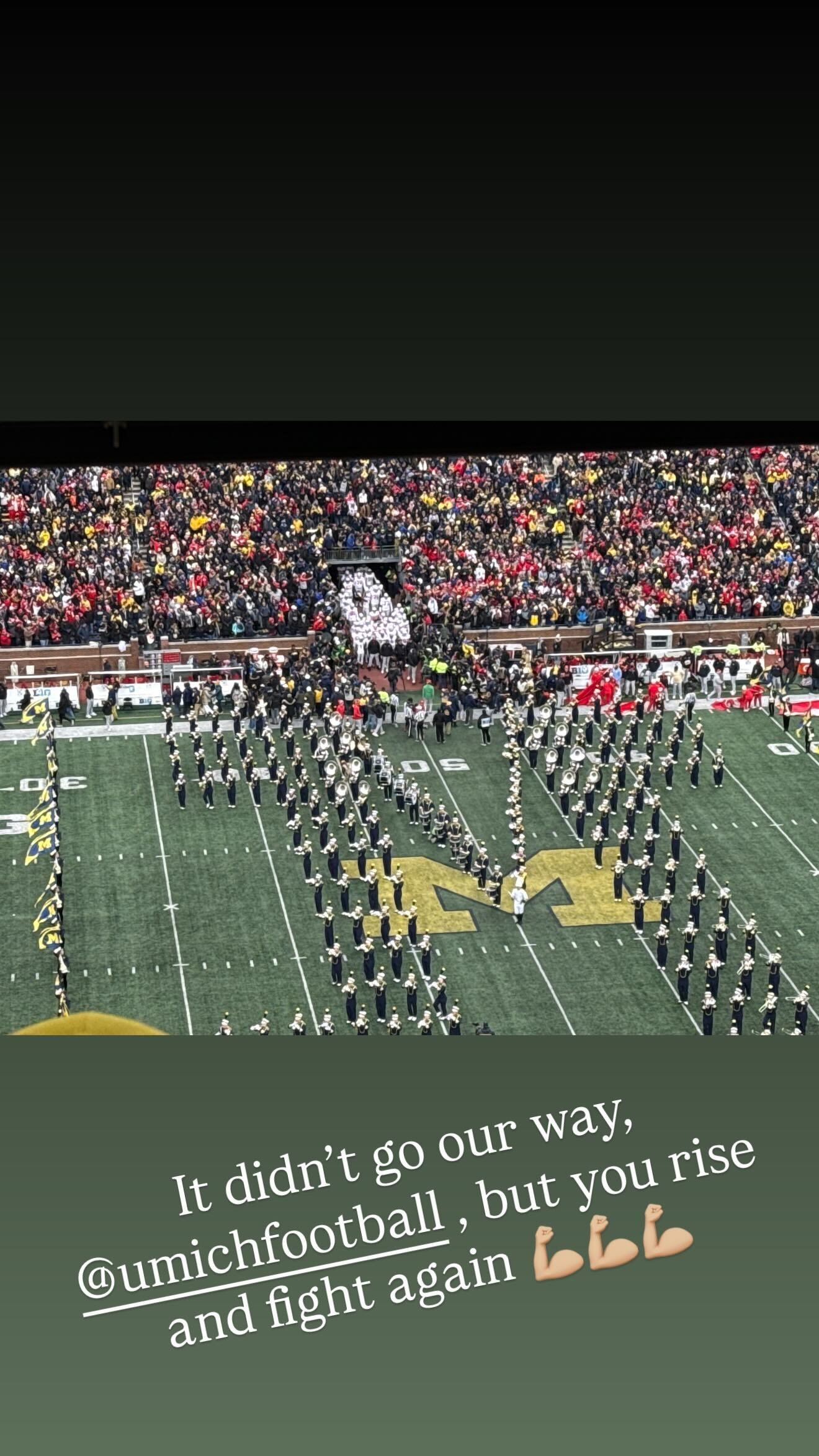 A close-up of Tom Brady's face, showing a mix of disappointment and determination.