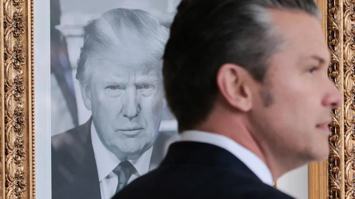 Wreckage of the suspected drug boat after the US military strike.