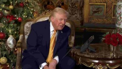 Trump's 'bad Santa' comments