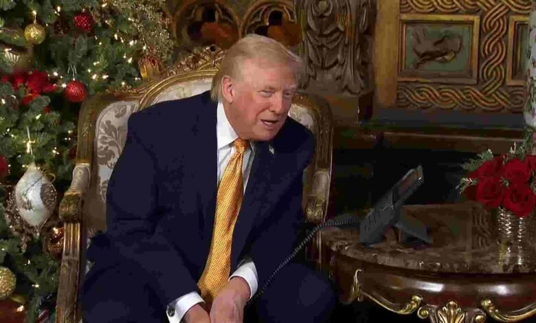 Trump's 'bad Santa' comments