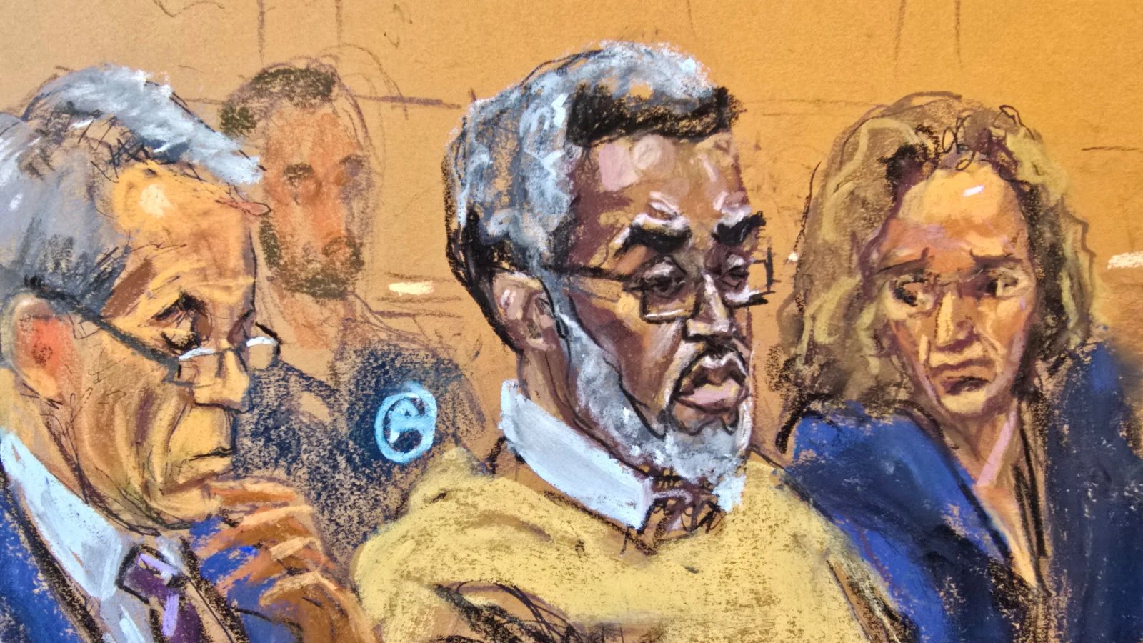 A stylized graphic representing 50 Cent's determination to expose truths, juxtaposed against a background suggesting the complexities and potential darkness within the music industry.