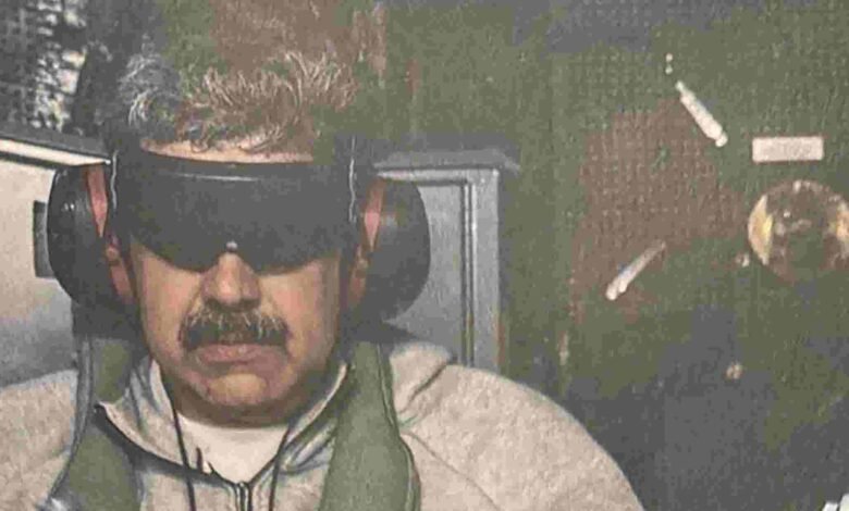 Maduro blindfolded, handcuffed aboard USS Iwo Jima