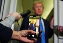 Trump posts on social media range from DC politics to NY garbage