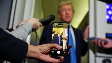 Trump posts on social media range from DC politics to NY garbage