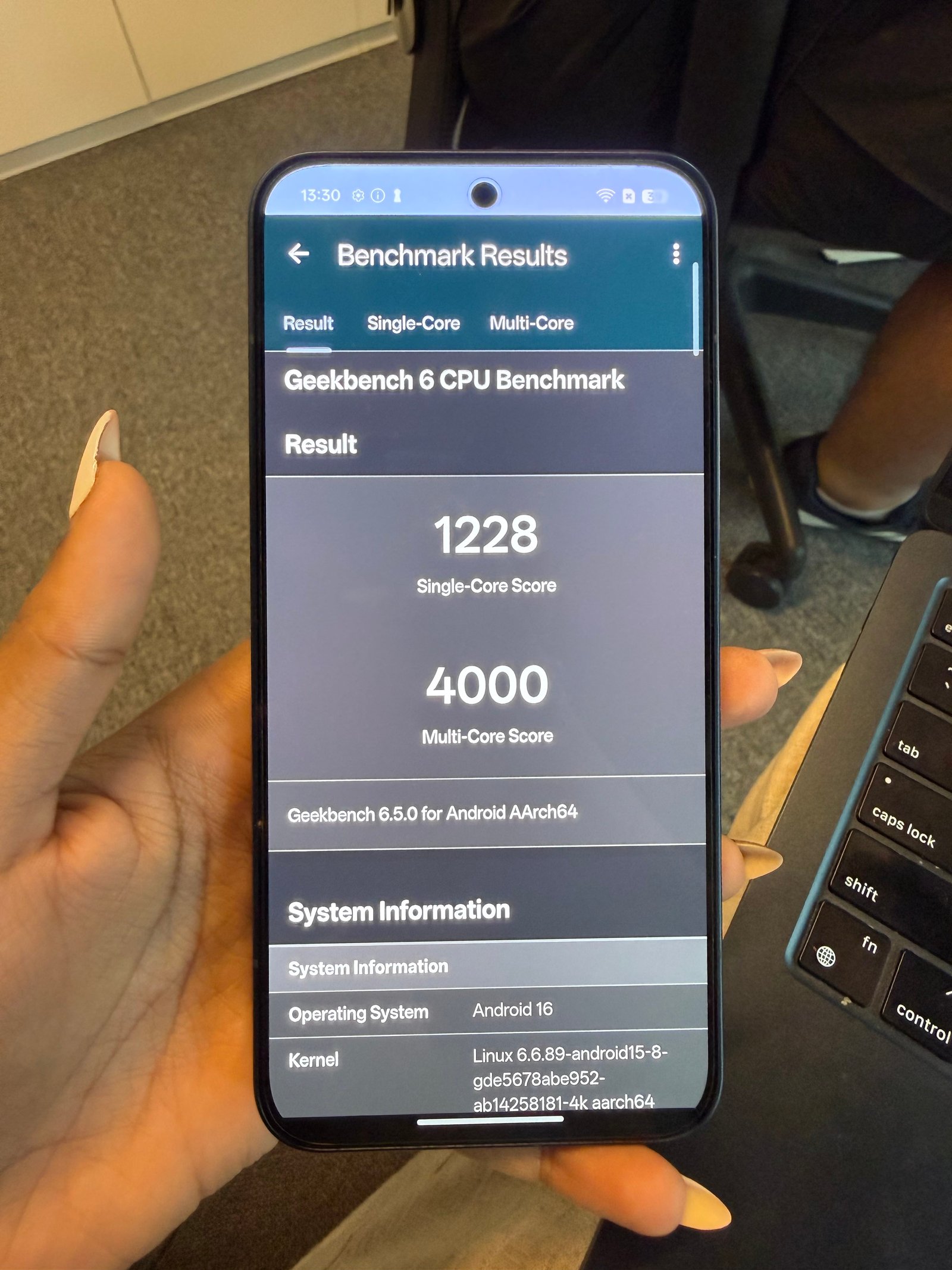 A person actively using the OPPO Reno15 to capture a dynamic scene outdoors, highlighting its portability and creative use.