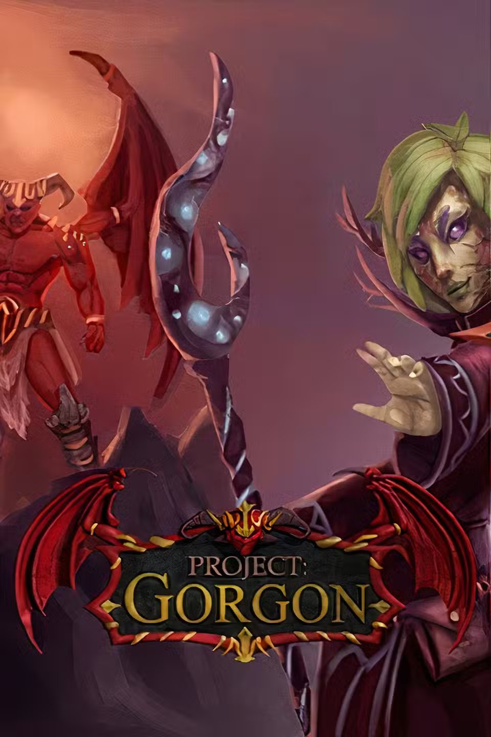 A Project Gorgon player character attempting to interact with a chest, with the lag potentially causing delays or failed interactions.