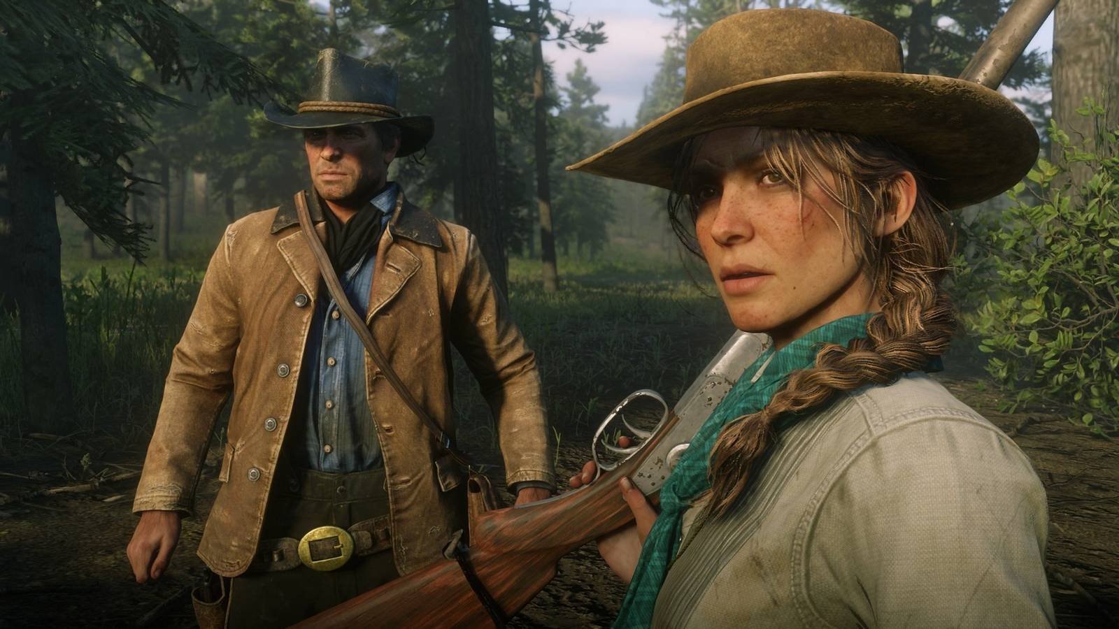 Nuevo Paraiso gameplay featuring Sadie Adler as playable protagonist exploring Mexico region