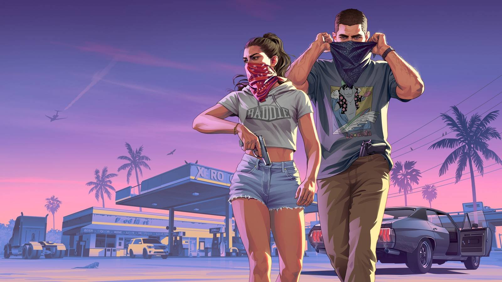 GTA 6 leaked gameplay footage showing protagonist Jason in Vice City GTA 6 leaked gameplay footage showing protagonist Jason in Vice City