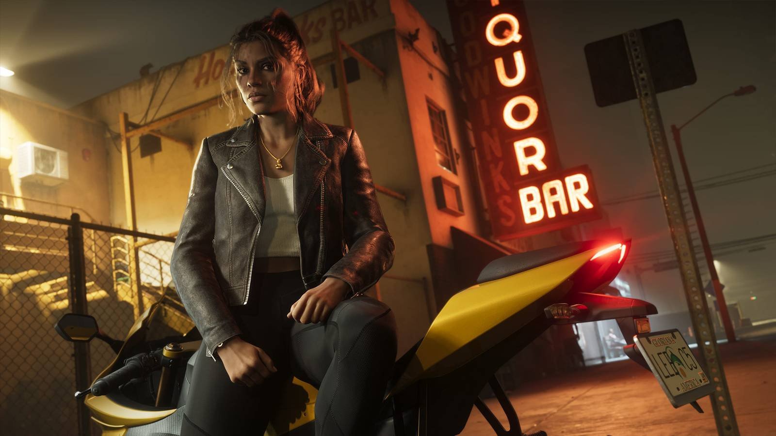 GTA 6 police chase leak shows Jason behind wheel of customized vehicle with neon underglow through Vice City streets GTA 6 police chase leak shows Jason behind wheel of customized vehicle with neon underglow through Vice City streets