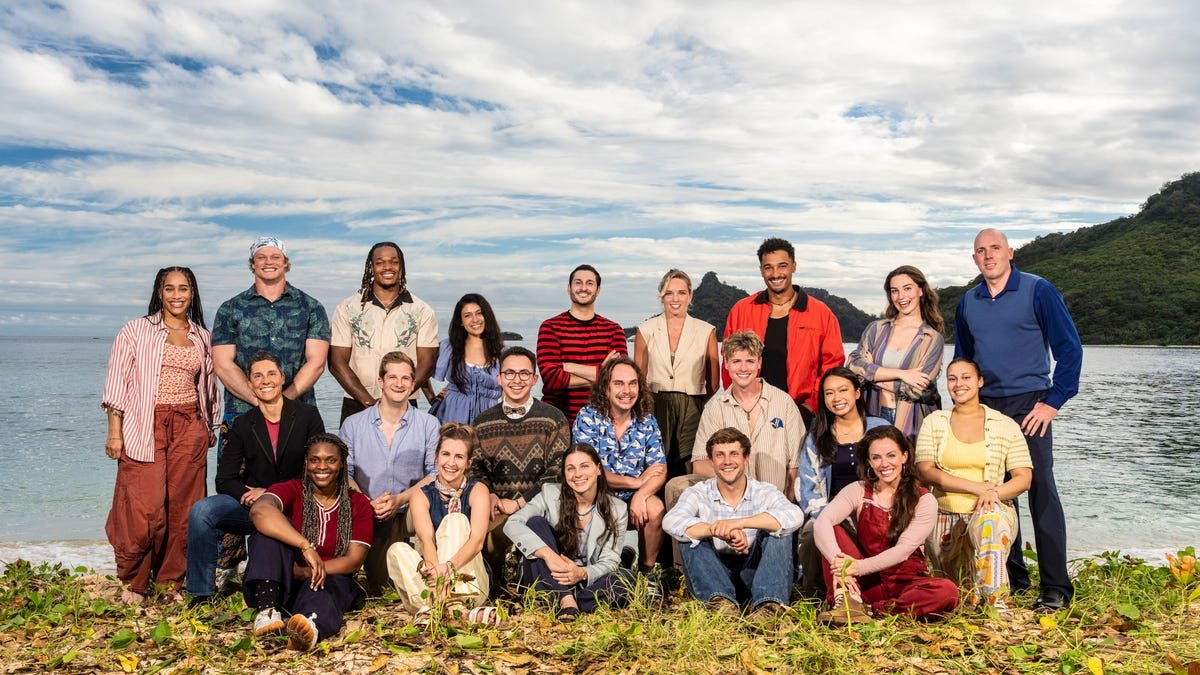 Survivor Season 51 contestant lineup with celebrity players Brady Booker Devin Way and Ana Sani