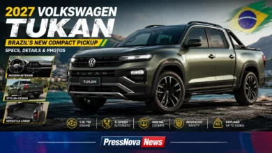 2027 Volkswagen Tukan front three-quarter view revealed at Barretos Rodeo Festival Brazil